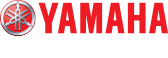 A green and red logo for yamaha motor company.