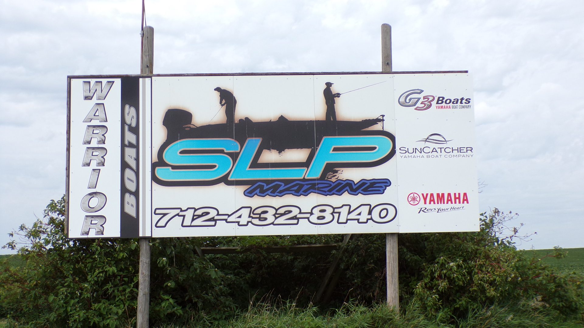 Signboard for SLP Marine business
